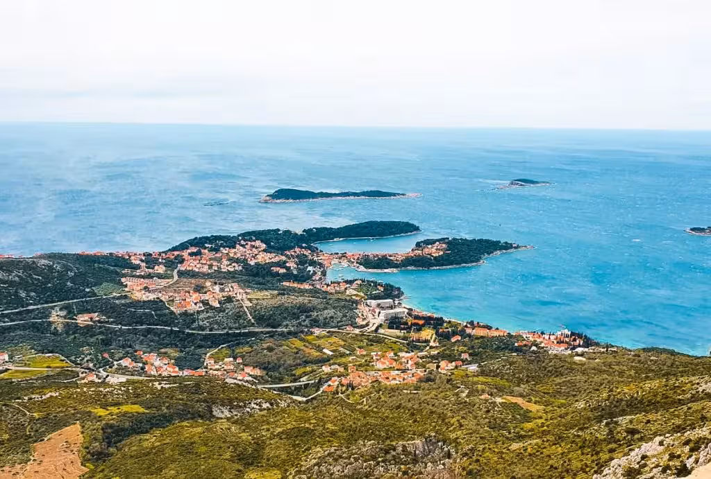Cavtat from above