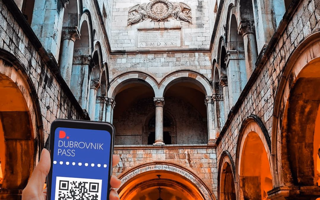 Dubrovnik Pass promotional image highlighting included attractions.