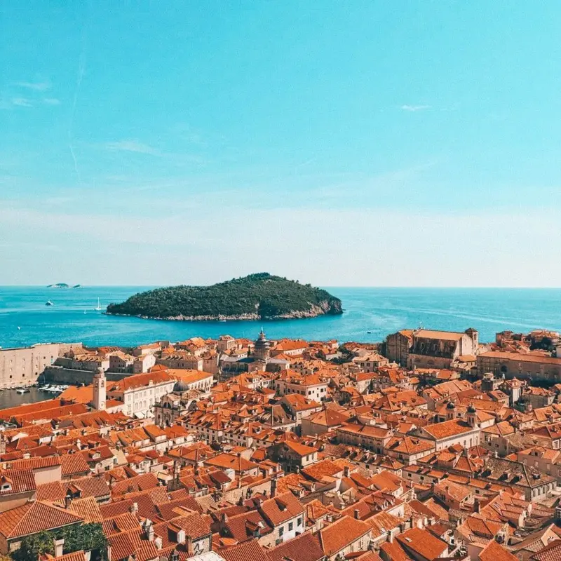 Dubrovnik locations that appeared as King's Landing in Game of Thrones.