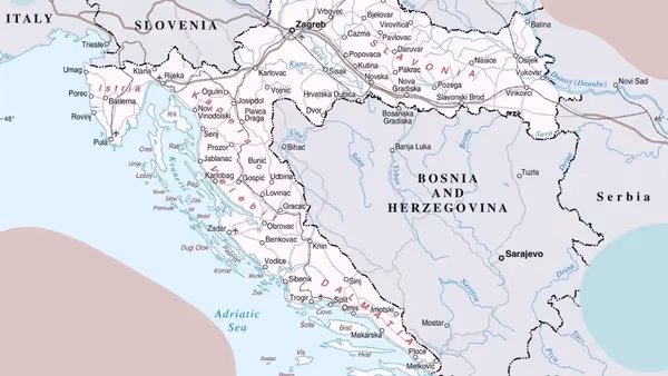 Croatia Country Geography Structure