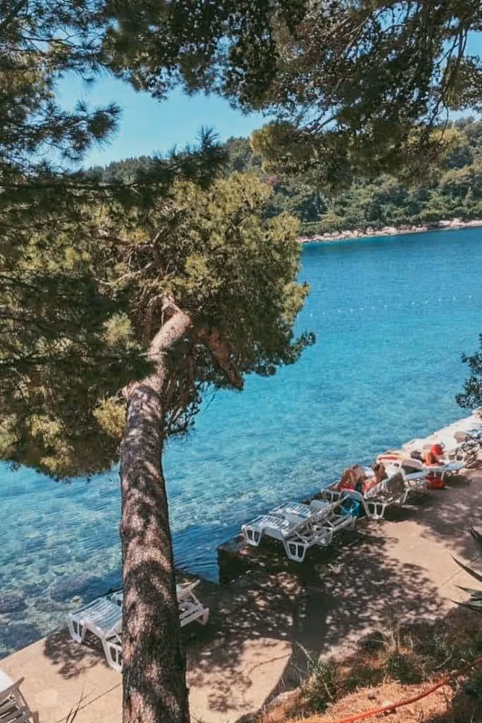 Ispod Gospe beach Cavtat