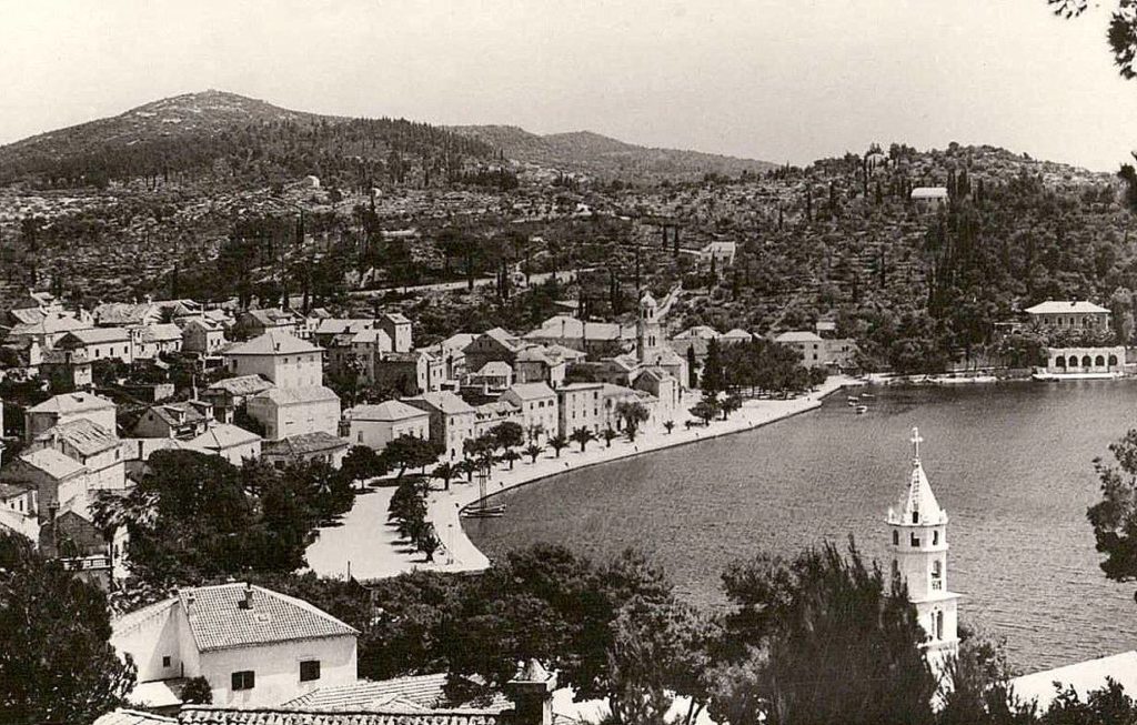 Cavtat village - photo from 1912.