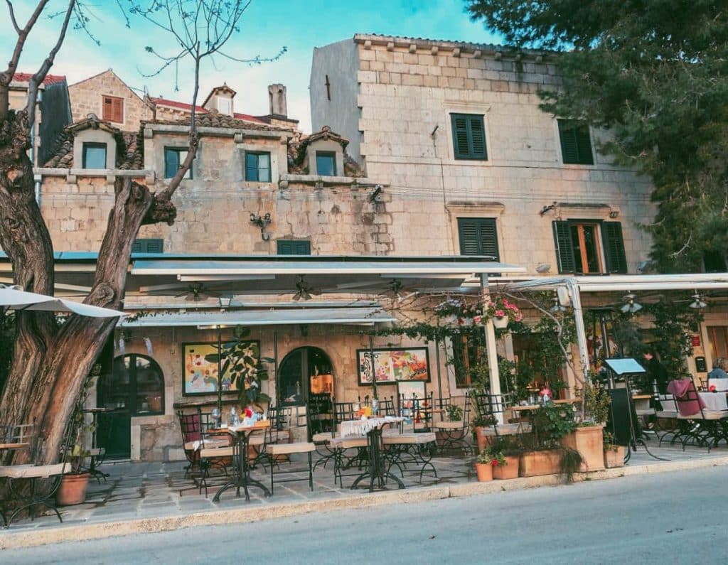 Visitors looking forward to Cavtat travel will love its  promenade and many cute little restaurants