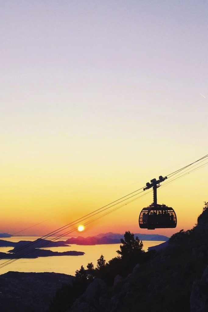 Dubrovnik Cable Car Elaphiti View