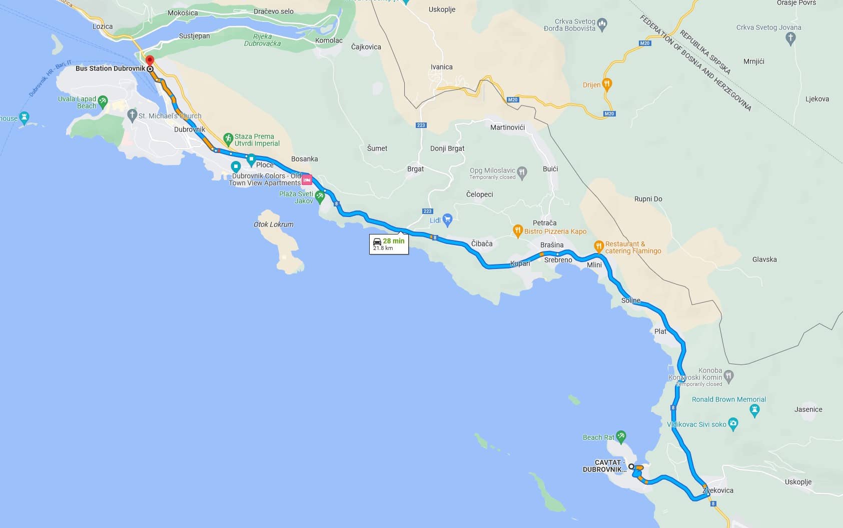 Dubrovnik To Cavtat Bus No 10 Stops Timetable Cost More Kompas hr dubrovnik-to-cavtat-bus-no-10-stops-timetable-cost-more-kompas-hr