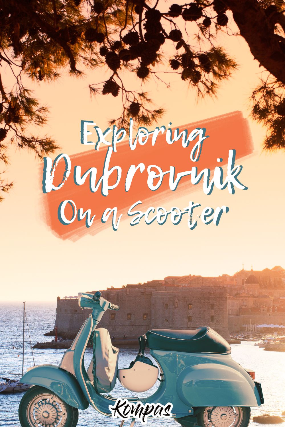 Exploring Dubrovnik on a Scooter