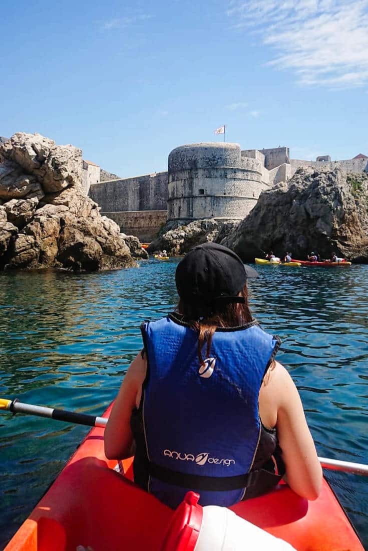 Kayaking Dubrovnik Lokrum read later