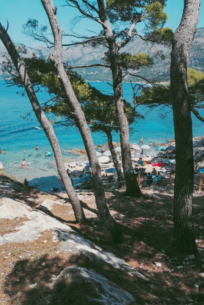 Ključice cove on Rat peninsula in Cavtat