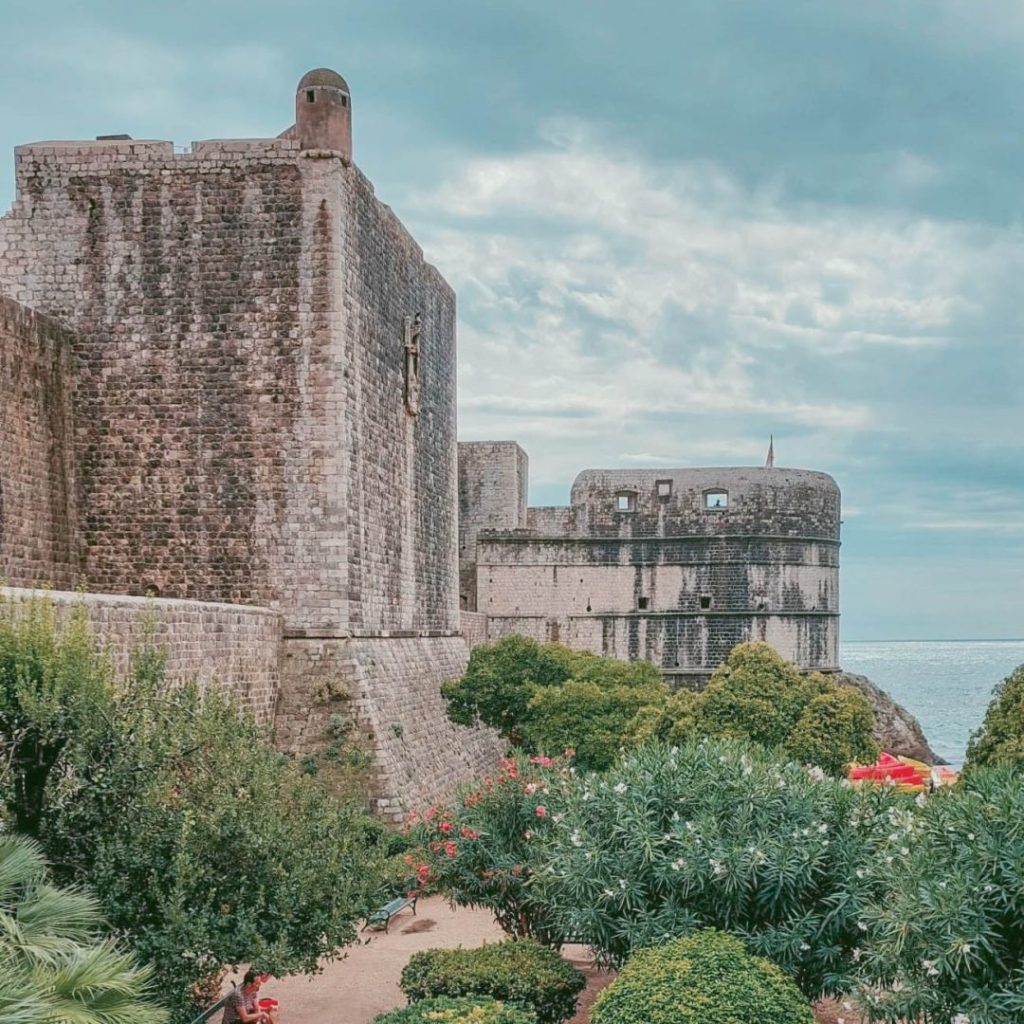 Photo of Puncjela Tower is the closest one to the Pile Gate, and Bokar fort