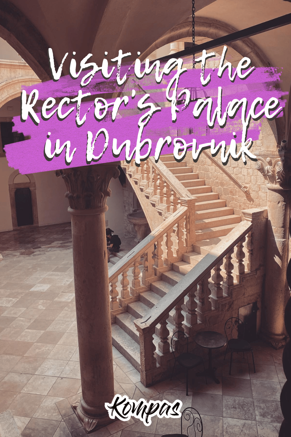 Visiting Dubrovnik Rector's Palace, Centrally located in the Old Town, the palace is worth a visit especially for the level of Architecture, a must-see for history and art enthusiasts
