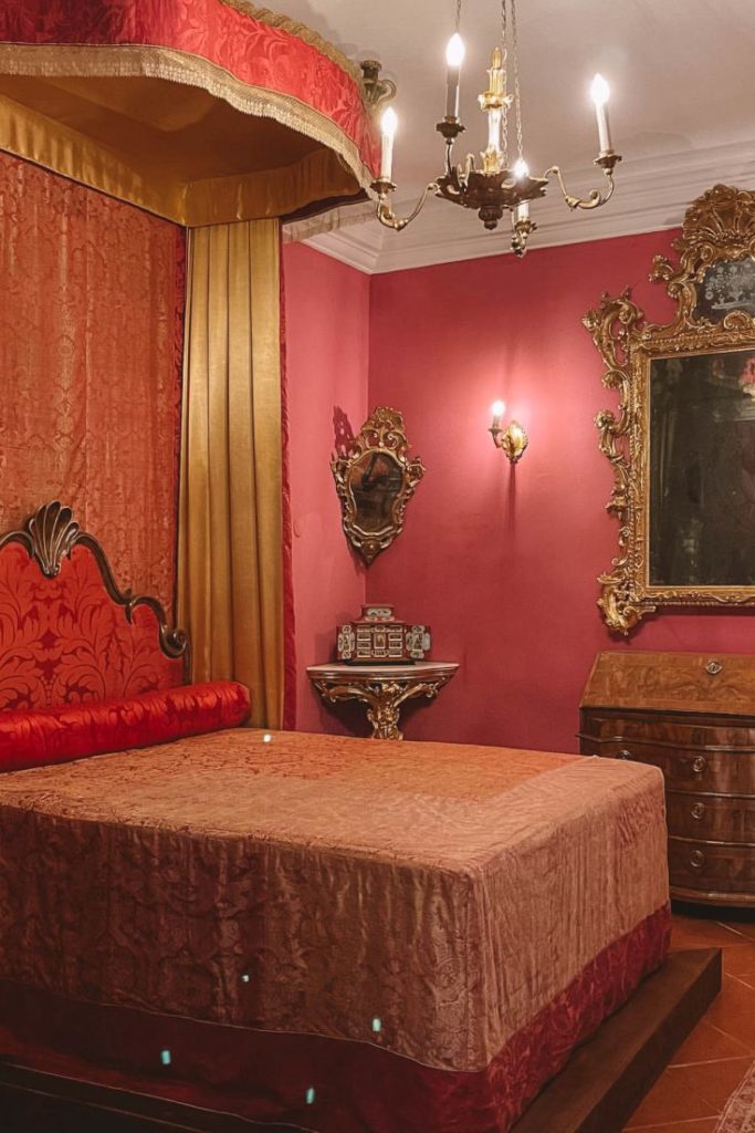 Well preserved Rector's Room shows furniture and everyday items that depict how Dubrovnik Rector lived in the palace as ruler of the city
