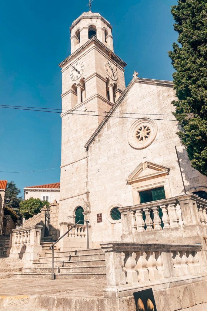 Saint Nicholas church in Cavtat