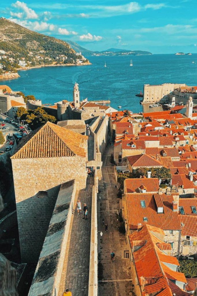 Tower of St. Barbara is one of smaller towers on the Dubrovnik City Walls