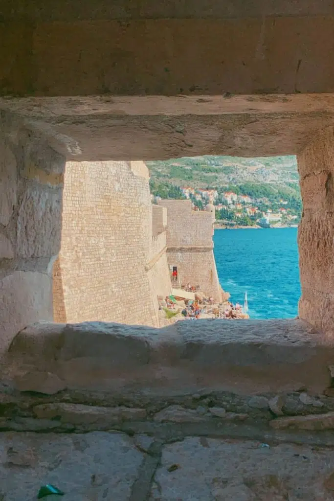 View of Fort Sveti Ivan from the walls