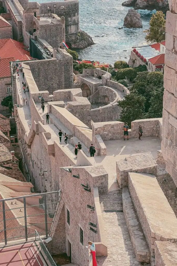 View of western side of City walls