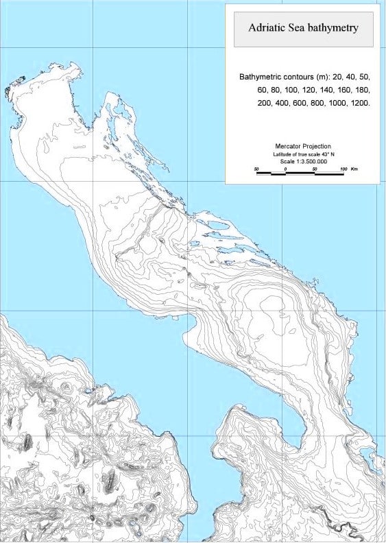 bathymetric